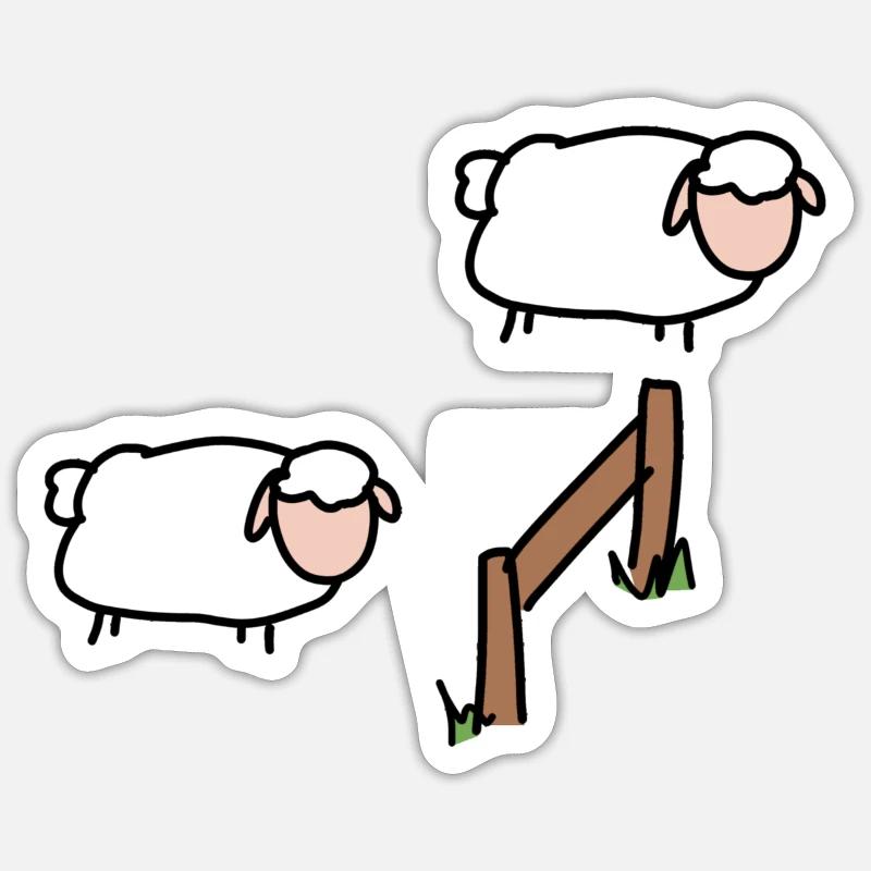 Sticker Größe S (10 x 10 cm) - 