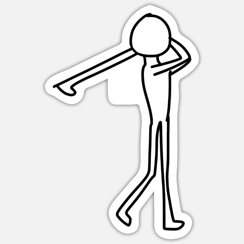 Sticker size S (10 x 10 cm) - 