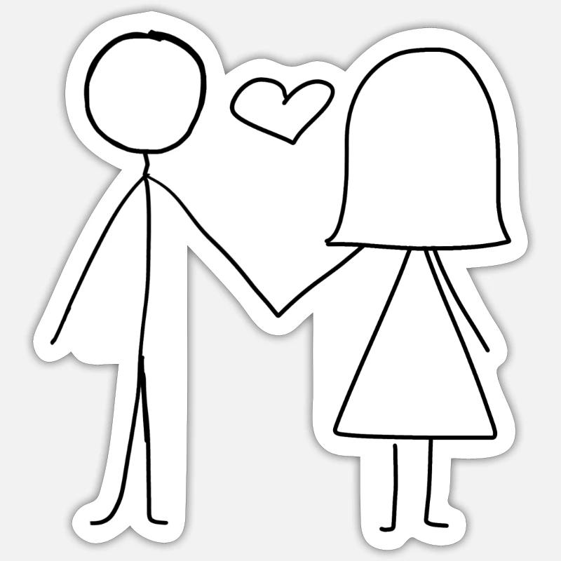 Sticker Größe S (10 x 10 cm) - 