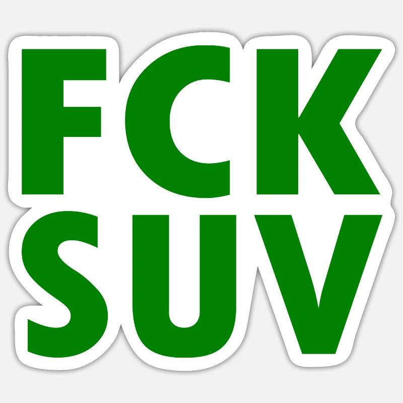 Fck suv Sticker size S (10 x 10 cm)