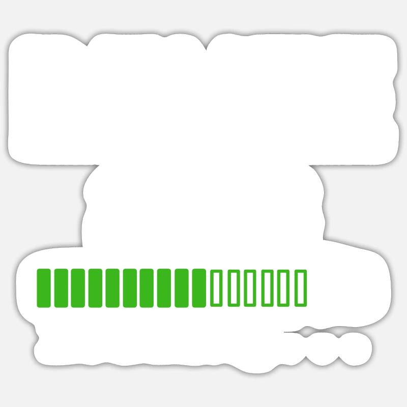 Rente 2023 loading Sticker Größe S (10 x 10 cm)