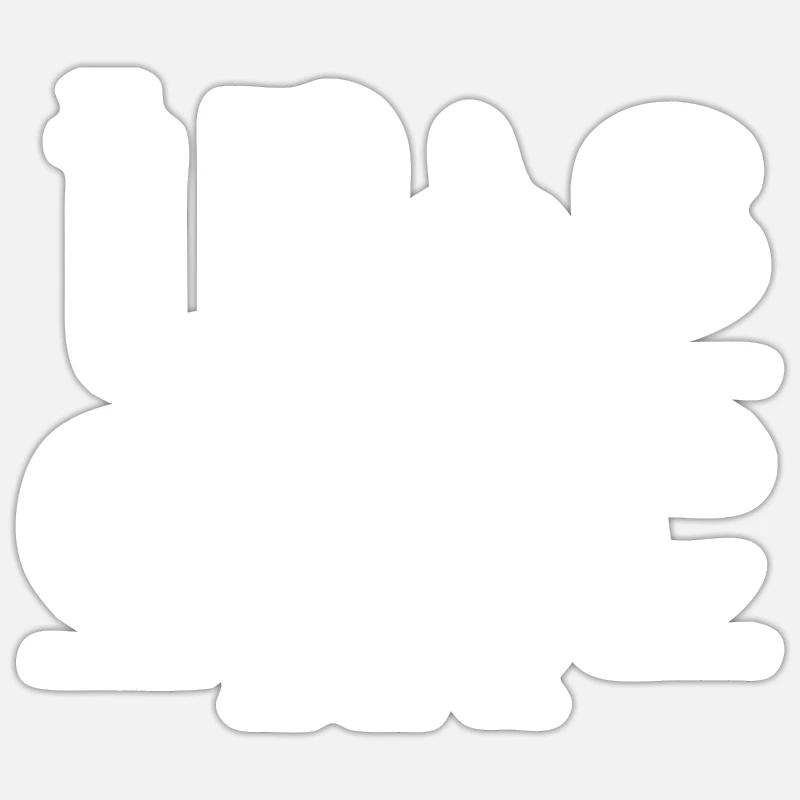 Très Chic - Sticker taille S (10 x 10 cm) - blanc mat