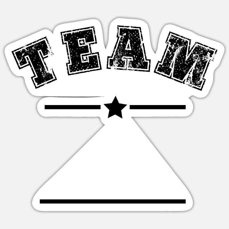 Team Sticker taille S (10 x 10 cm)