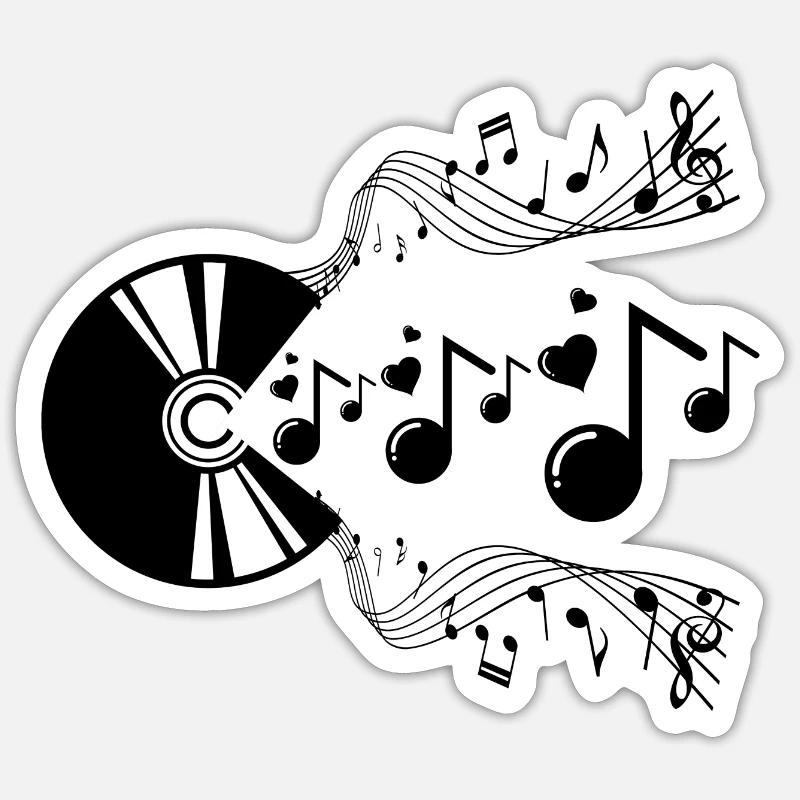 Sticker taille S (10 x 10 cm) - 