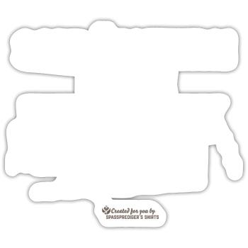 Schlüchtern ist wie New York - Sticker Größe S (10 x 10 cm) - Mattweiß - Vorne