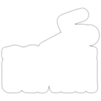 Schwimmtrainer Schwimmlehrer Schwimmen Schwimmkurs - Sticker Größe S (10 x 10 cm) - Mattweiß - Vorne