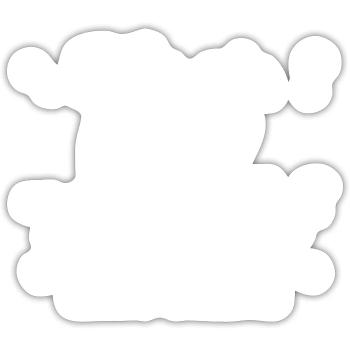 Kay Name Spruch Design für stolze Kays - Sticker Größe S (10 x 10 cm) - Mattweiß - Vorne