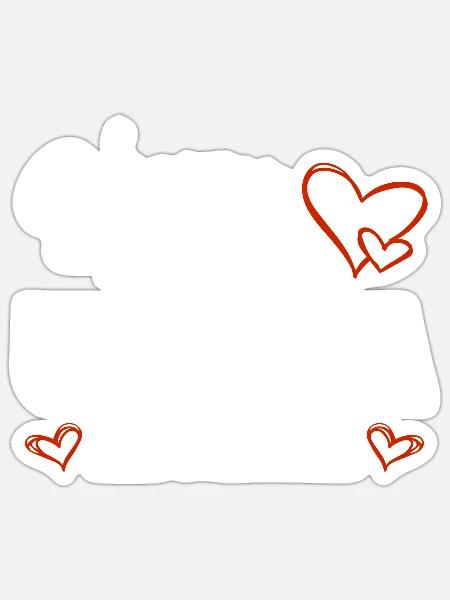 Happy Birthday Uroma Hab dich lieb Baby Geschenk - Sticker Größe S (10 x 10 cm) - Mattweiß