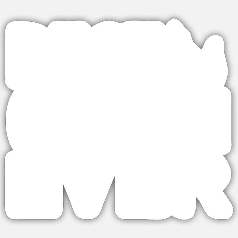 Sticker taille S (10 x 10 cm) - 