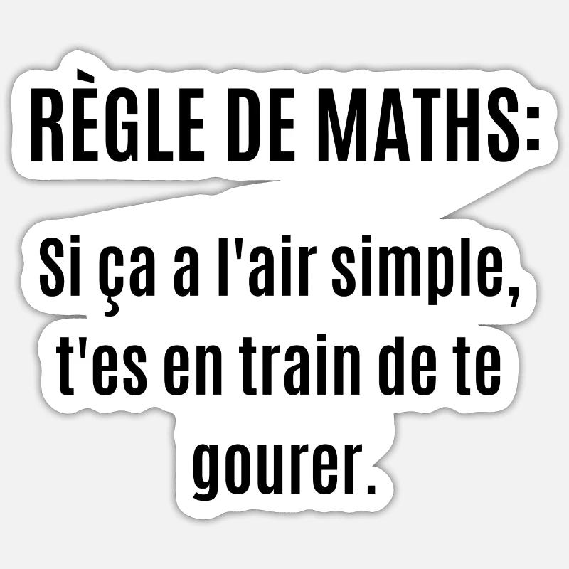 Sticker taille S (10 x 10 cm) - 