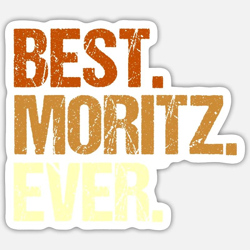 Moritz Sticker Größe S (10 x 10 cm)