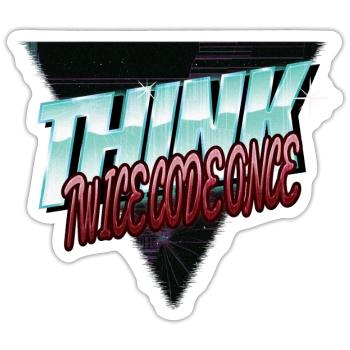 health informatics specialist clothing - Sticker Größe S (10 x 10 cm) - Mattweiß - Vorne