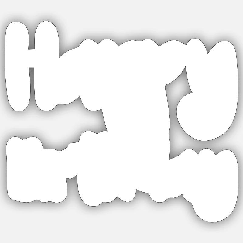 Sticker size S (10 x 10 cm) - 