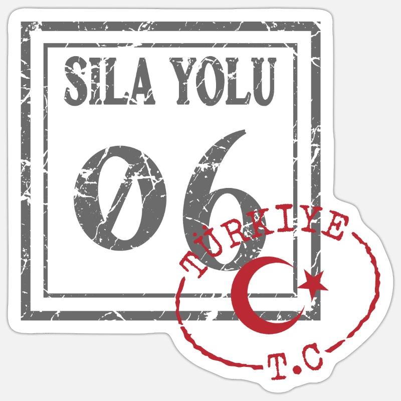 Ankara Sticker size S (10 x 10 cm)