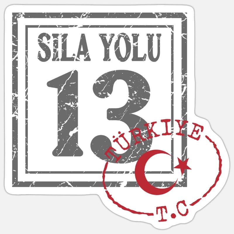 Bitlis - Sticker size S (10 x 10 cm) - white matte
