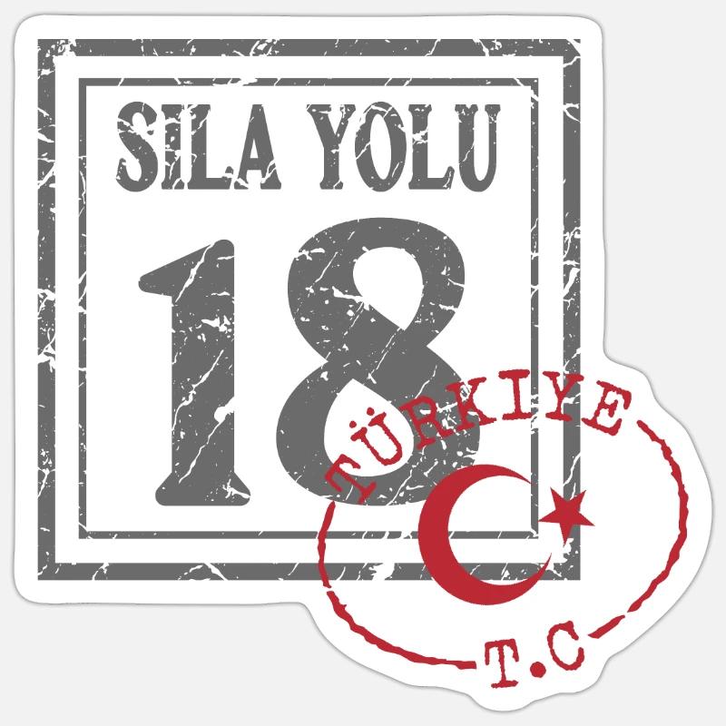 Çankırı - Sticker size S (10 x 10 cm) - white matte
