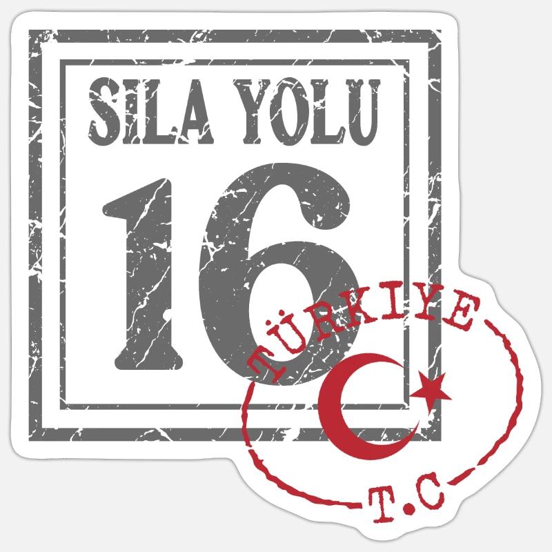 Bursa - Sticker taille S (10 x 10 cm) - blanc mat