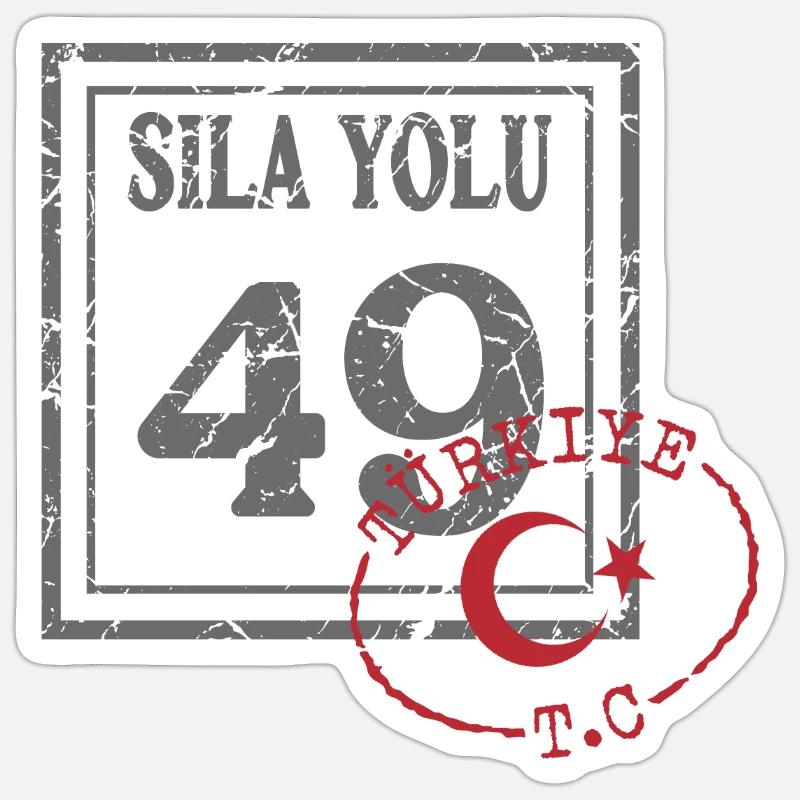 Muş - Sticker taille S (10 x 10 cm) - blanc mat