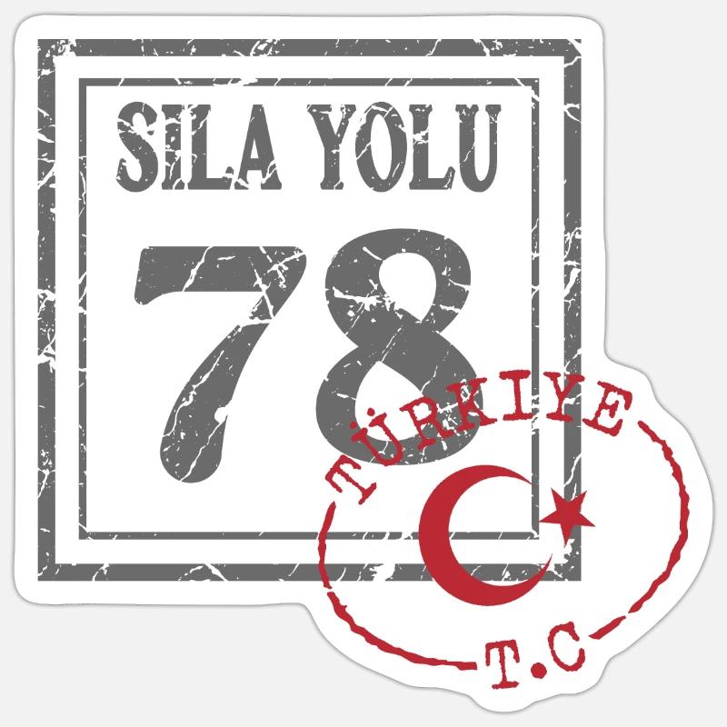 Karabük - Sticker size S (10 x 10 cm) - white matte