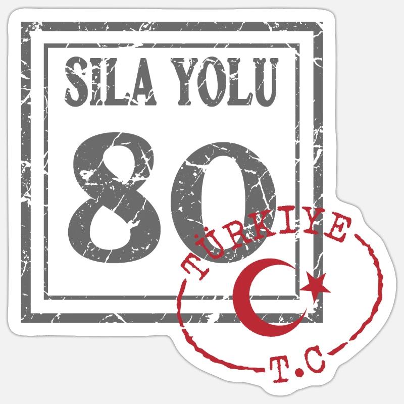 Osmaniye - Sticker taille S (10 x 10 cm) - blanc mat