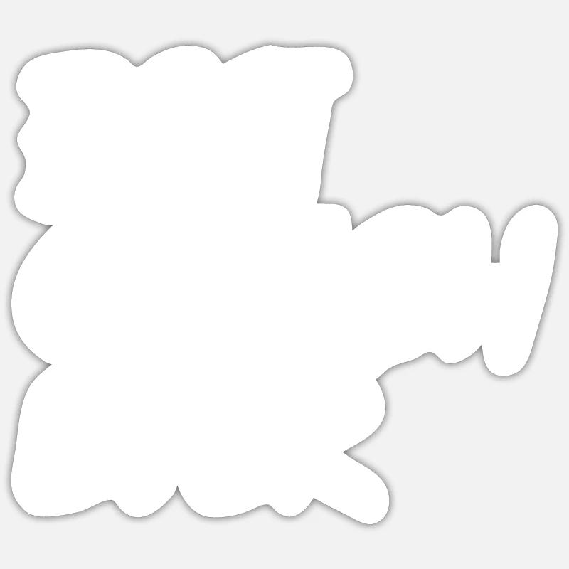 Best coach ever - Sticker Größe S (10 x 10 cm) - Mattweiß