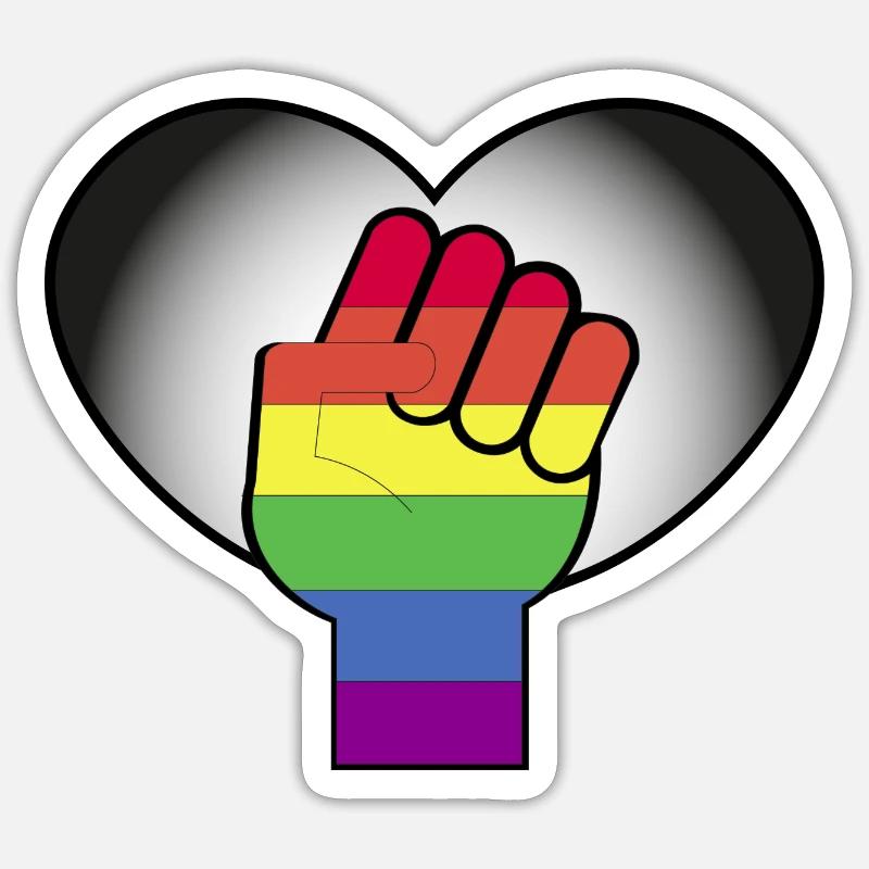 Pride-Monat Sticker Größe S (10 x 10 cm)