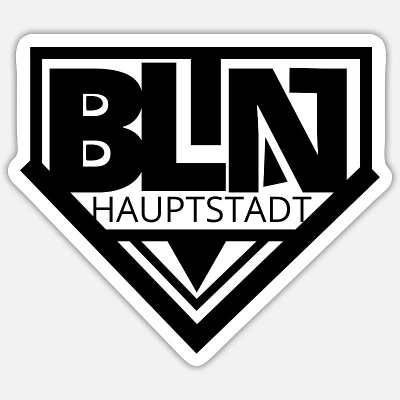 Berlin Sticker Größe S (10 x 10 cm)