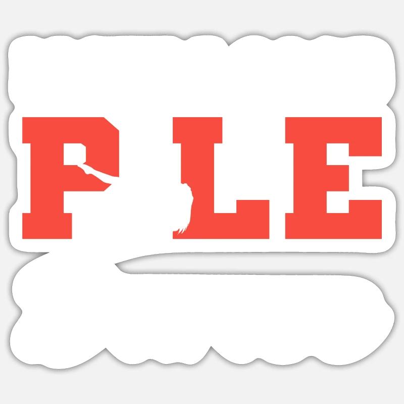 Good Pole Dance Pole Dancer -Enthusiast Gift Sticker size S (10 x 10 cm)