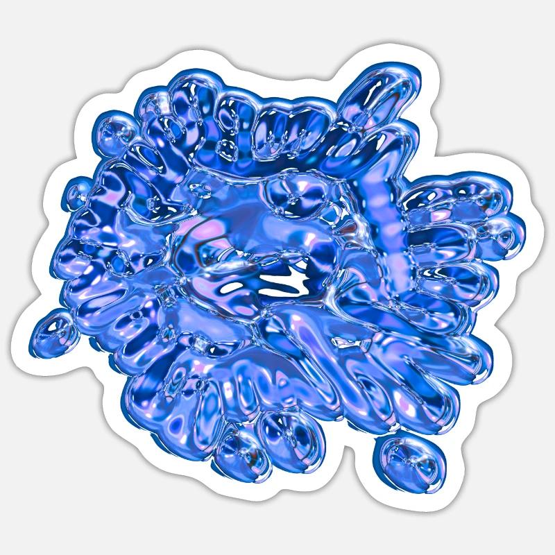 Environment - Sticker size S (10 x 10 cm) - white matte