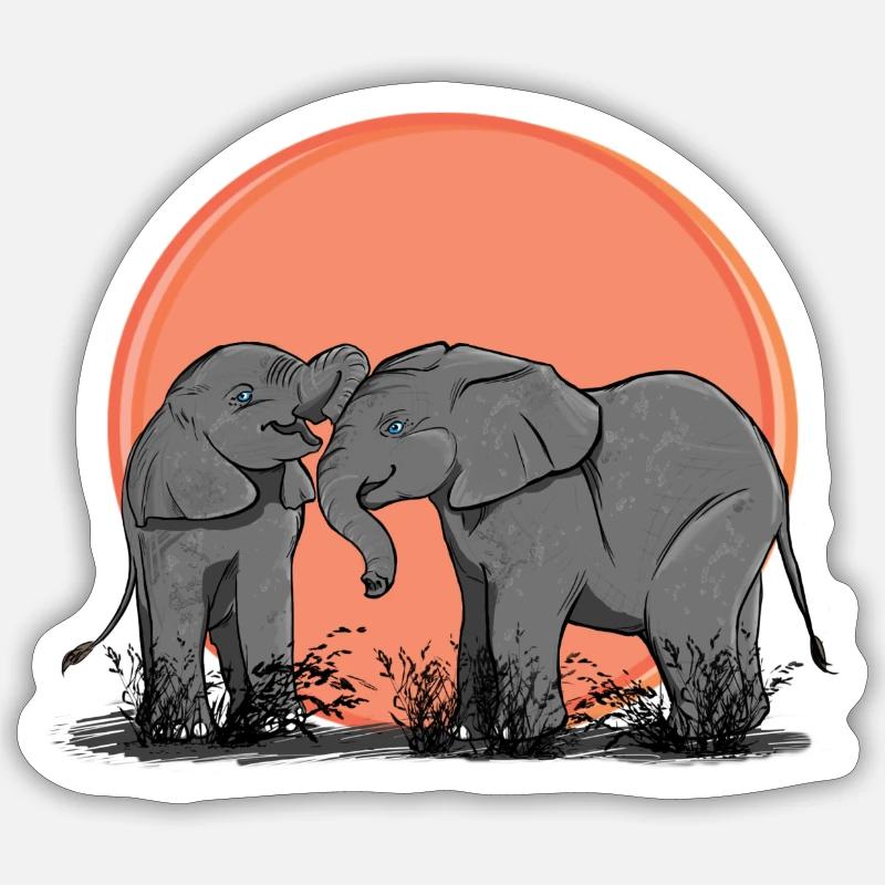 Sticker taille S (10 x 10 cm) - 