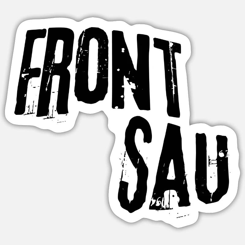 Frontsau Sticker Größe S (10 x 10 cm)
