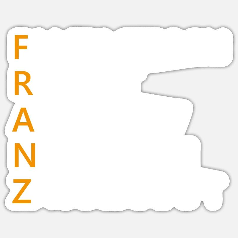 Franz Name Geschenk Sticker Größe S (10 x 10 cm)