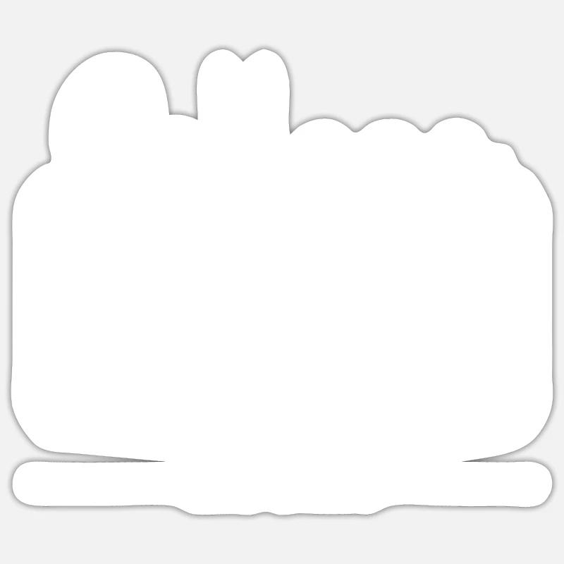 Sticker Größe S (10 x 10 cm) - 