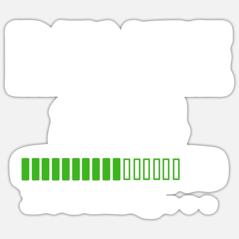 Rente 2024 loading Sticker Größe S (10 x 10 cm)