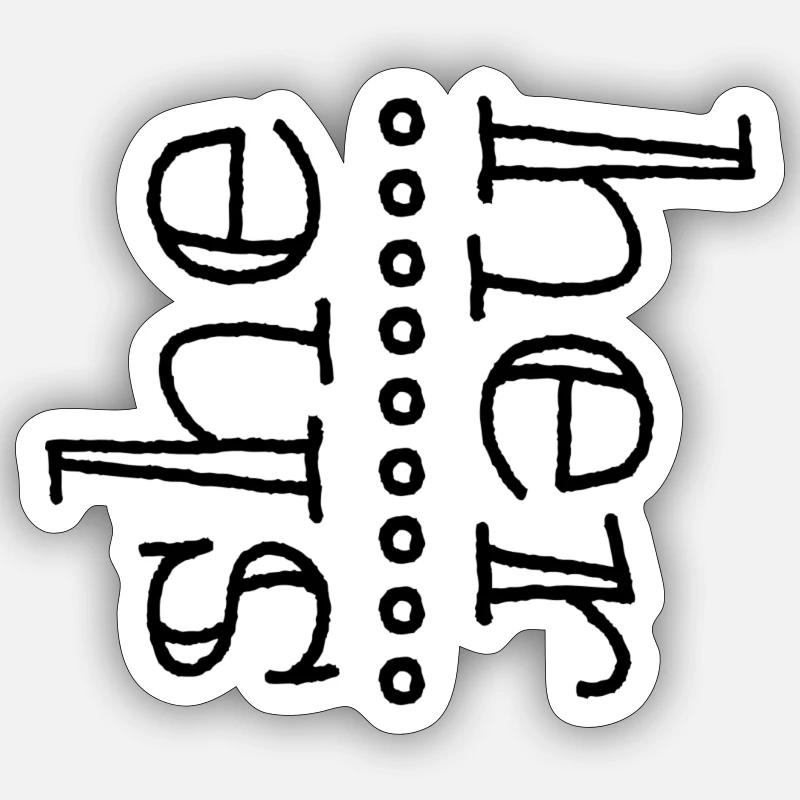 Sticker Größe S (10 x 10 cm) - 