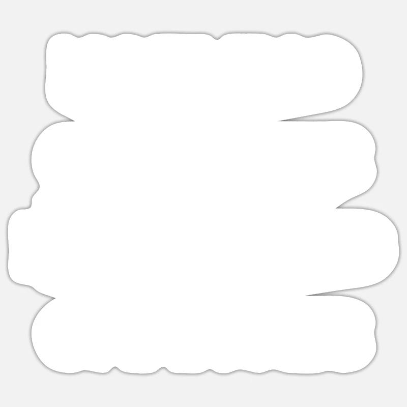 Dicton de motivation d’entreprise - Sticker taille S (10 x 10 cm) - blanc mat