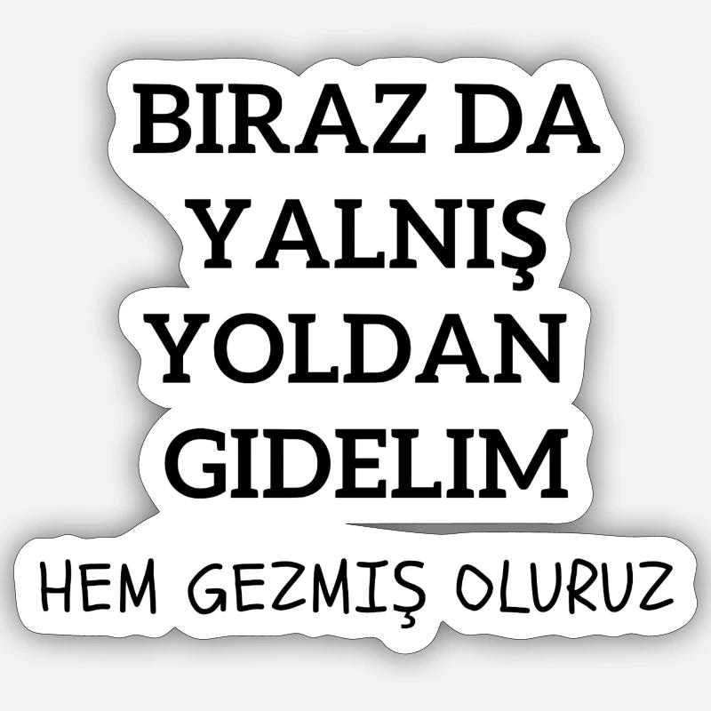 Turkish Design - Sticker size S (10 x 10 cm) - white matte