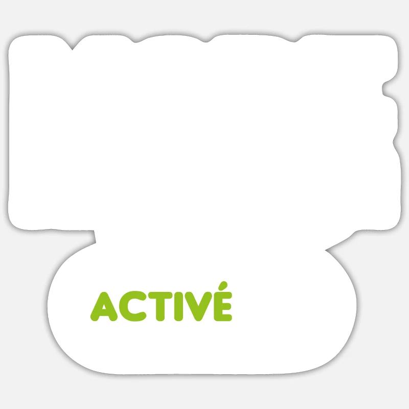 Sticker taille S (10 x 10 cm) - 
