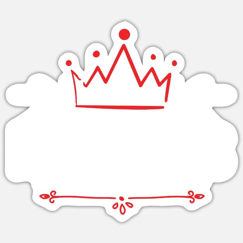 Matthias - Sticker size S (10 x 10 cm) - white matte
