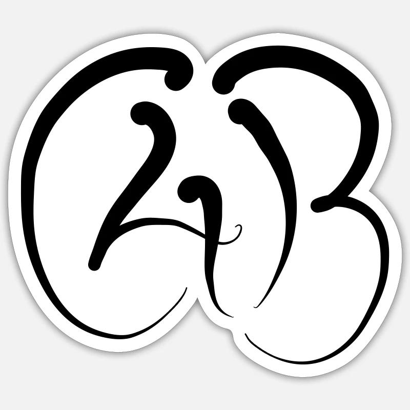 C4B Logo Sticker Größe S (10 x 10 cm)