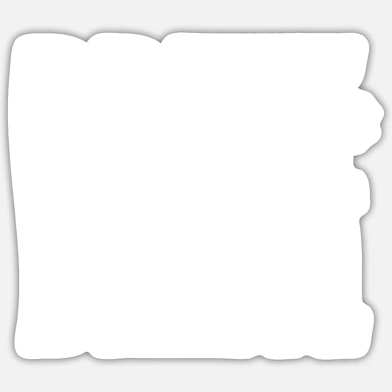 Width Basel - Sticker size S (10 x 10 cm) - white matte
