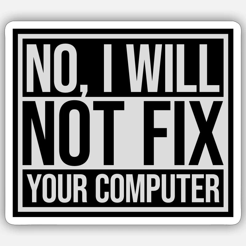 Sticker Größe S (10 x 10 cm) - 