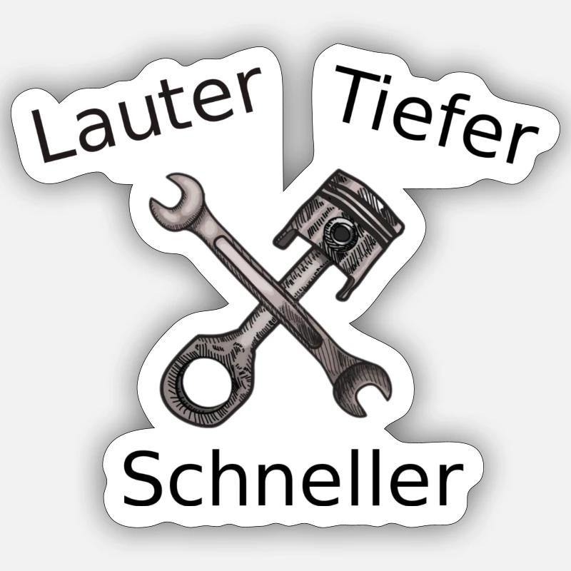 Sticker Größe S (10 x 10 cm) - 