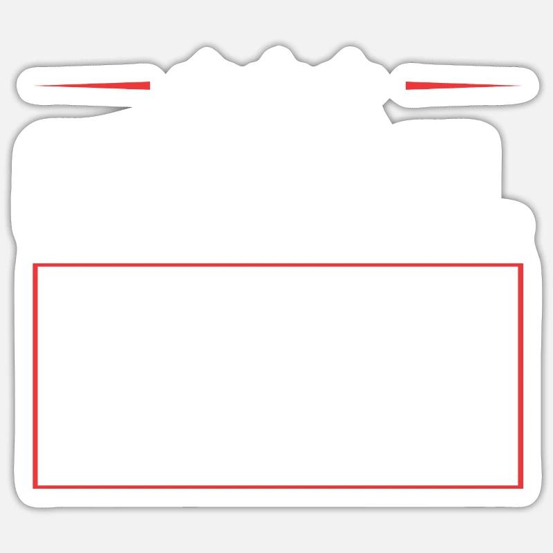 Sticker taille S (10 x 10 cm) - 