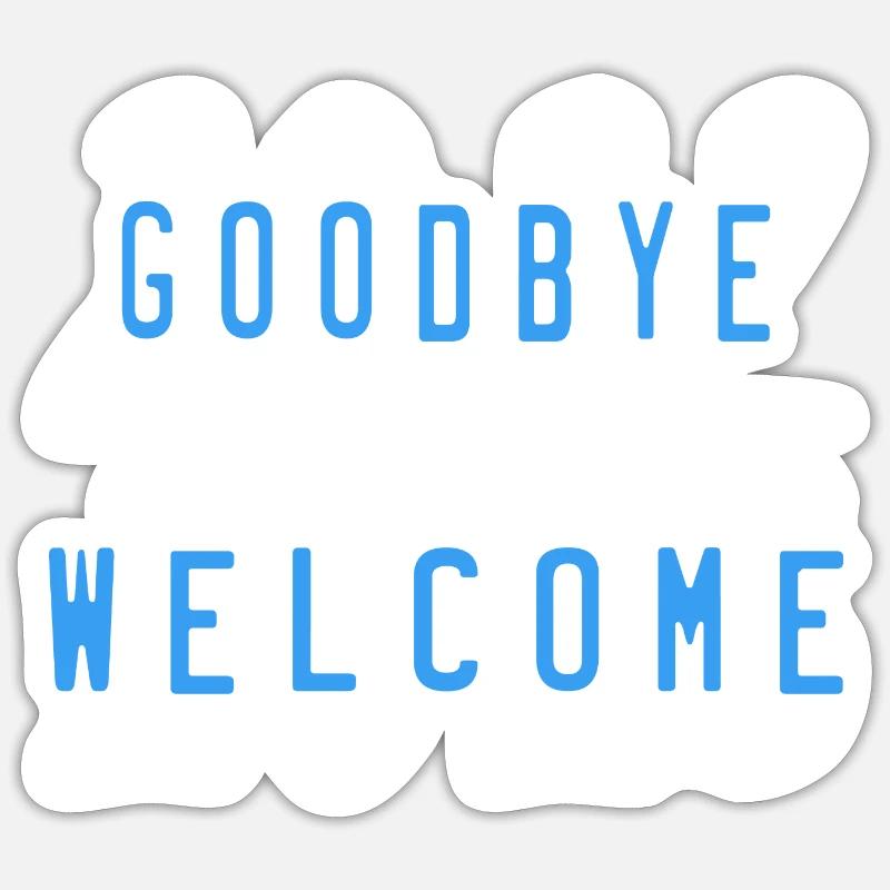 welcome 2023 Sticker size S (10 x 10 cm)