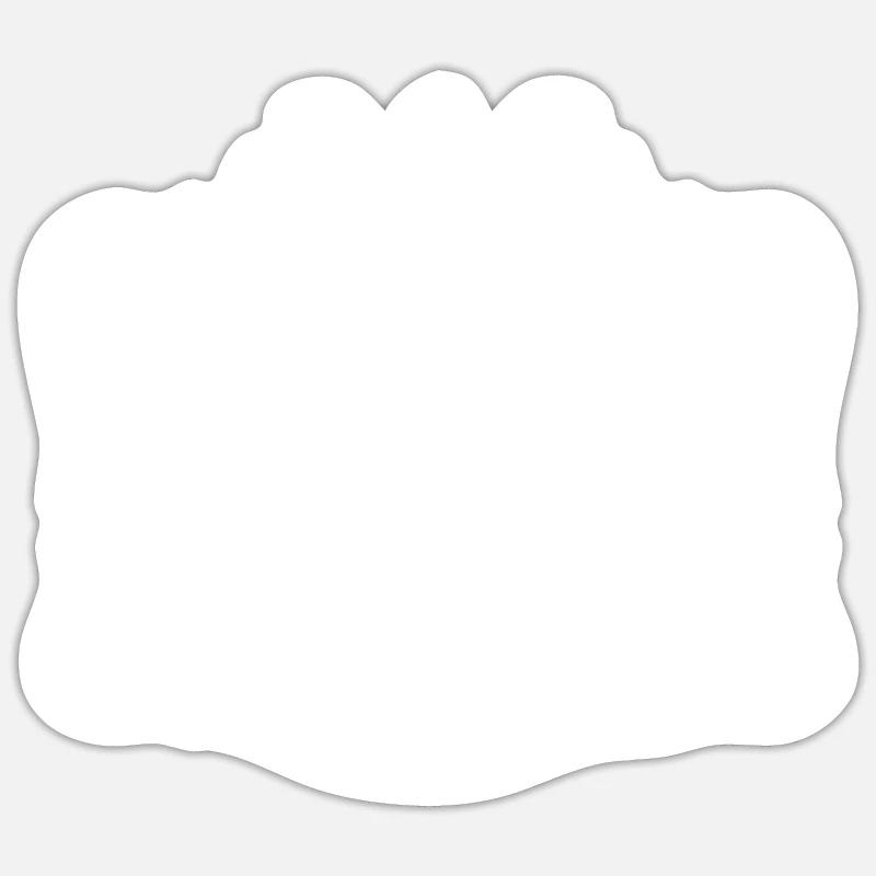 Sumo - Sticker size S (10 x 10 cm) - white matte