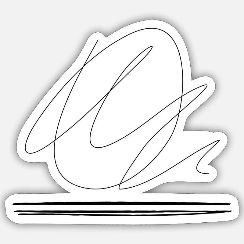 Sticker Größe S (10 x 10 cm) - 