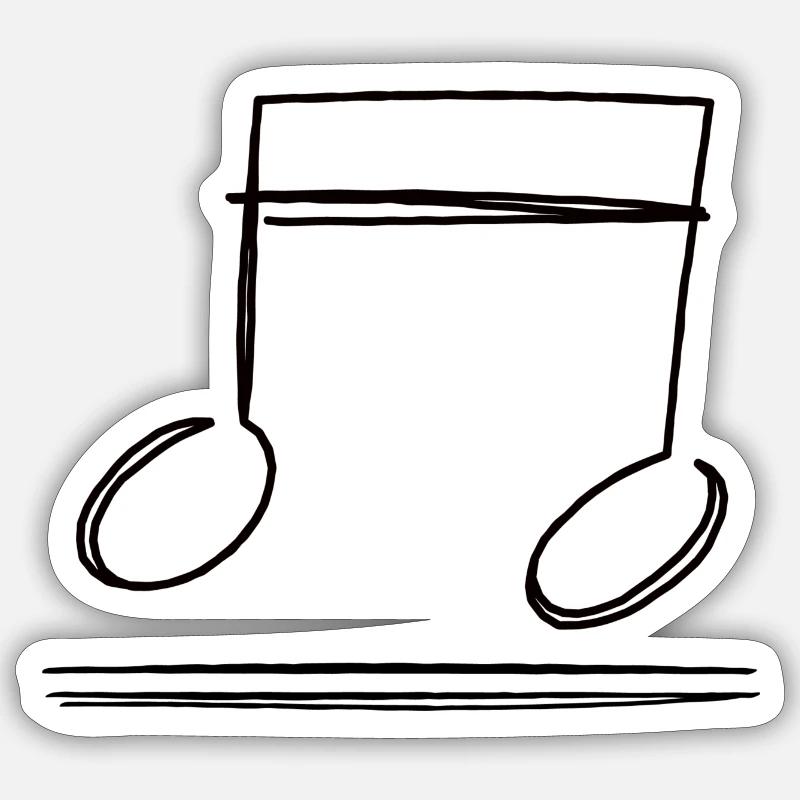 Sticker Größe S (10 x 10 cm) - 