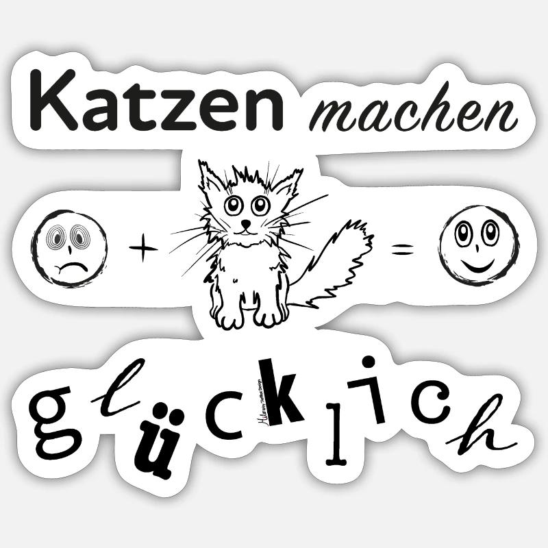 Sticker Größe S (10 x 10 cm) - 
