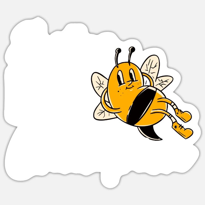 Spelling Bee Champ 2 - Sticker size S (10 x 10 cm) - white matte